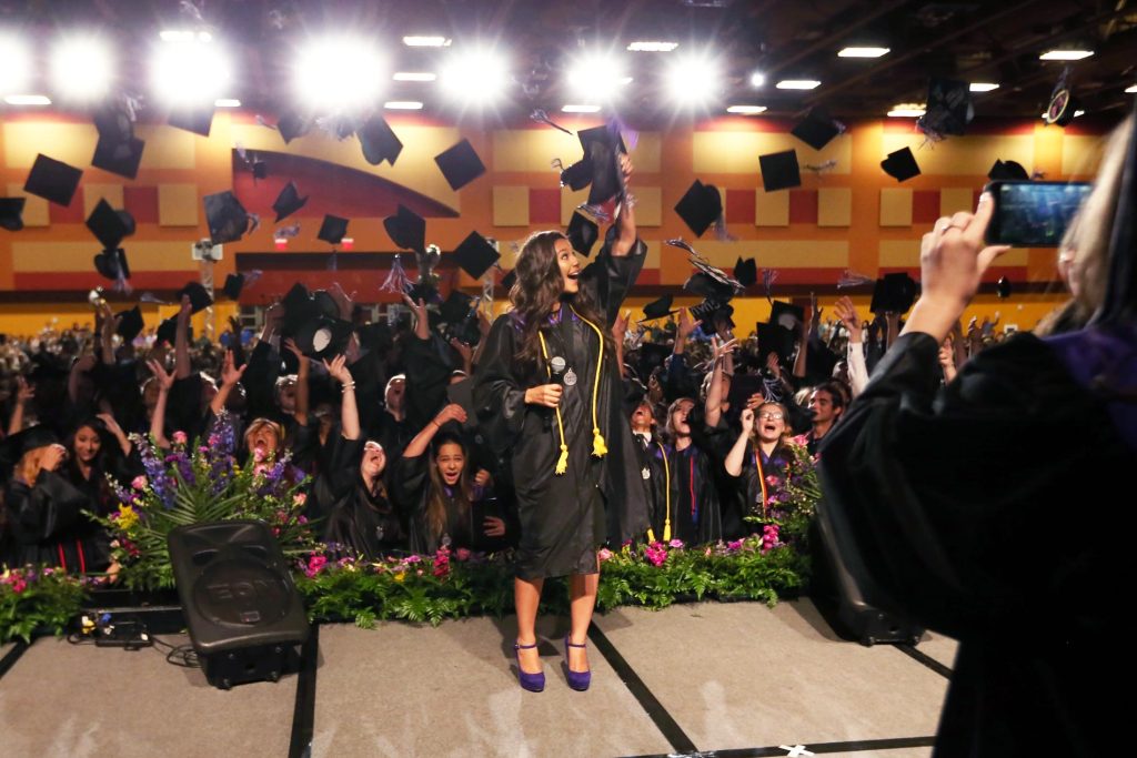 A Legacy of Academic Excellence at Pointe Schools Pointe Schools graduates in caps and gowns celebrating their commencement, the culmination of our founding mission.